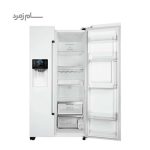 داخل یخچال فریزر ساید بای ساید سام 3 rosso سفید خالی