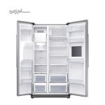 یخچال فریزر ساید بای ساید سامسونگ RS50 نقره ای - Image 3
