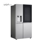 طراحی یخچال فریزر ال جی X267 نقره ای