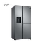 طراحی یخچال فریزر ساید بای ساید سامسونگ RH65 دودی