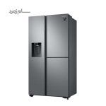 طراحی یخچال فریزر ساید بای ساید سامسونگ RH65 دودی