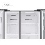 داخل یخچال فریزر سامسونگ RH65 دودی