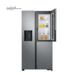 درب های یخچال فریزر ساید بای ساید سامسونگ RH65 دودی