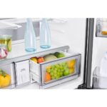داخل یخچال فریزر سامسونگ RM90F مشکی
