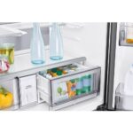 داخل یخچال فریزر سامسونگ RM90F مشکی