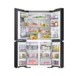 داخل یخچال فریزر سامسونگ RM90F مشکی
